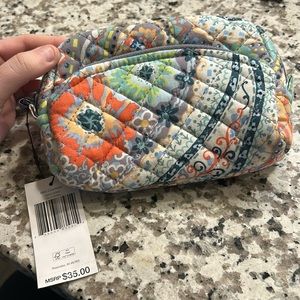 Vera Bradley mini cosmetic bag